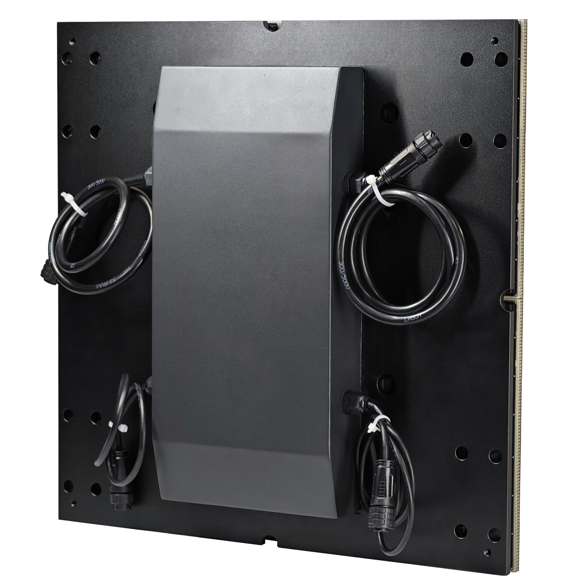 Aluminum cabinet floor led display